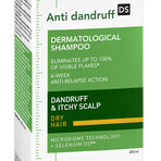 Vichy Dercos Anti Dandruff DS, Anti-Schuppen-Shampoo, trockenes Haar, 200 ml