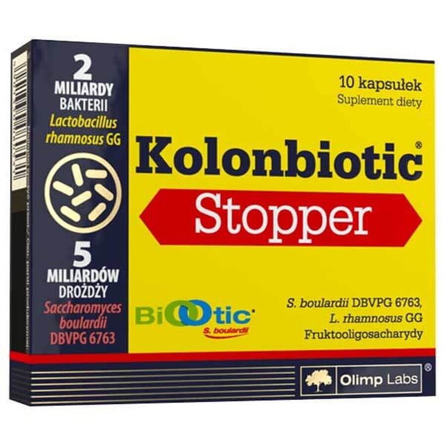 Olimp Kolonbiotic Stopper, 10 cápsulas