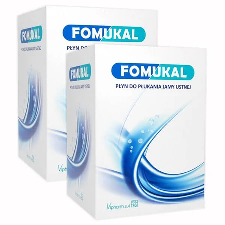 Fomukal, enjuague bucal, 2 x 225 ml + 2 x 225 ml