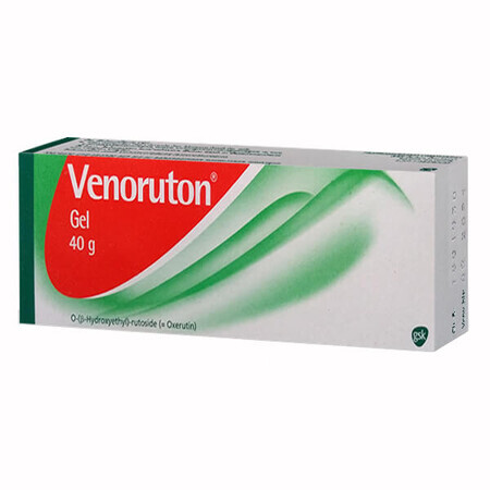 Venoruton Gel 20 mg/g, gel, 40 g (importación paralela)