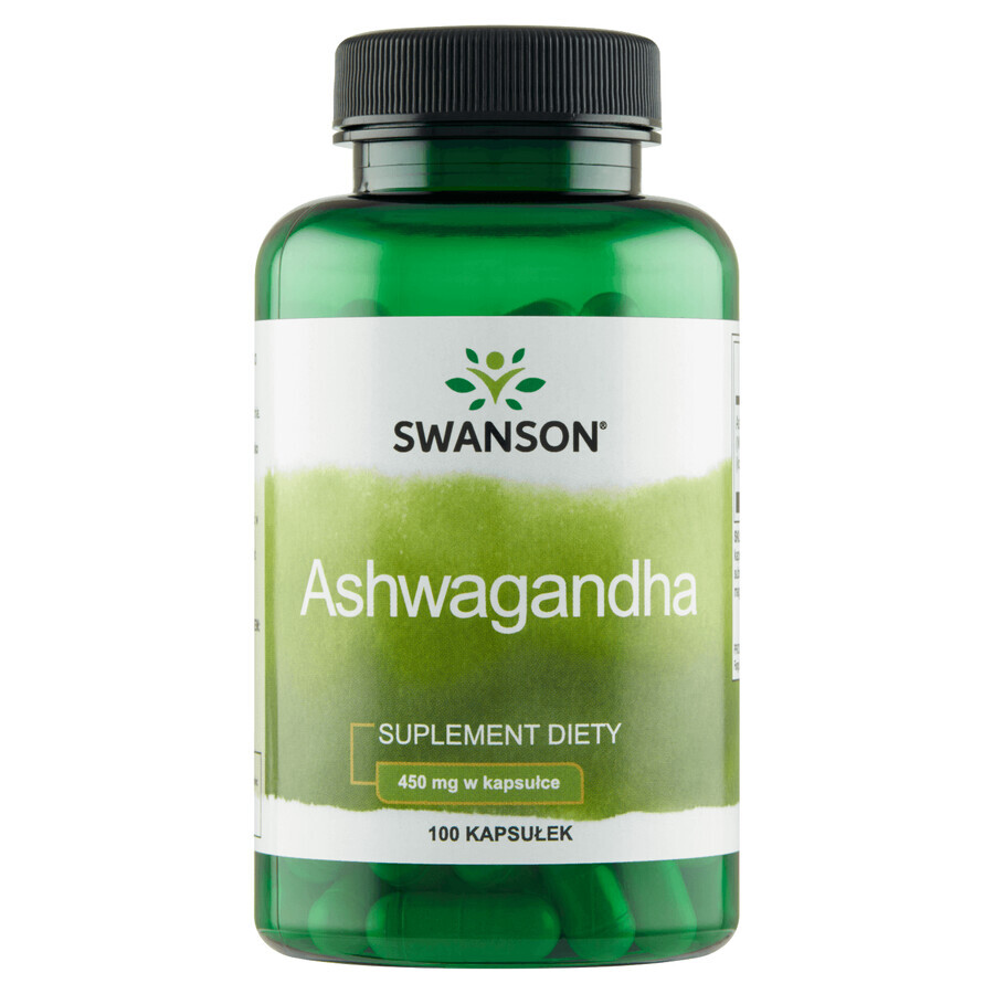 Swanson Ashwagandha, 100 cápsulas