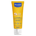 Mustela Sun Set, Baby on the go - piel con tendencia atópica, loción de protección solar, SPF 50, 40 ml + Stelatopia, crema facial, 40 ml