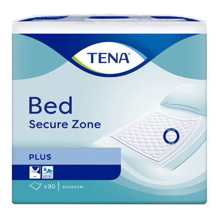 Tena Bed, compresas absorbentes, Plus, 60 cm x 90 cm, 30 unidades EMBALAJE DEFECTUOSO