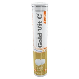 Olympus, Gold-Vit C, 1000 mg, aromă de portocale, 20 comprimate efervescente
