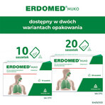 Erdomed Muko 225 mg, polvo para suspensión oral, 20 sobres