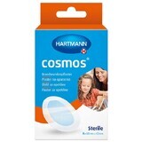 Cosmos, parche para quemaduras, hidrogel, impermeable, estéril, 68 mm x 43 mm, 8 piezas