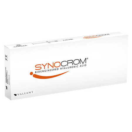 Synocrom 20 mg/ 2ml, solución inyectable, 2 ml x 1 ampolla jeringa