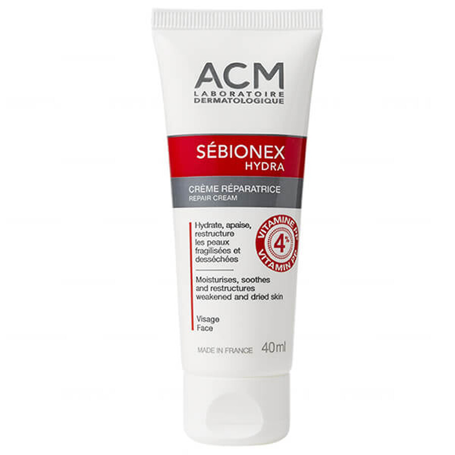 ACM Sebionex Hydra, crema per pelli disidratate e secche, 40 ml