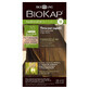 Biokap Nutricolor Delicato Rapid, tinte colorante para el cabello, 7.0 rubio medio natural, 135 ml