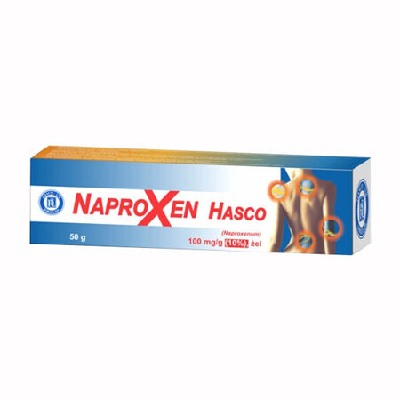 Naproxeno Hasco 100 mg/g, gel, 100 g