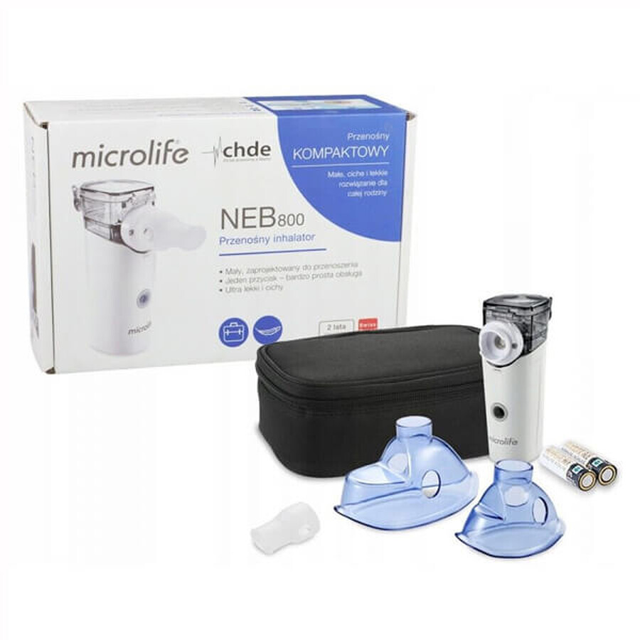 Microlife NEB 800, inhalateur à maille pour enfants et adultes, portable