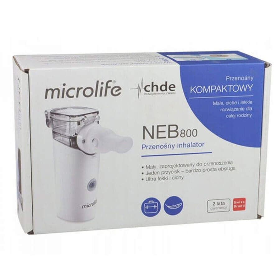 Microlife NEB 800, inhalateur à maille pour enfants et adultes, portable