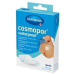 Cosmopor Waterproof, apósito absorbente, autoadhesivo, impermeable, estéril, transparente, 7,2 cm x 5 cm, 5 unidades