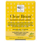 Nuevo Nordic Clear Brain, 60 comprimidos