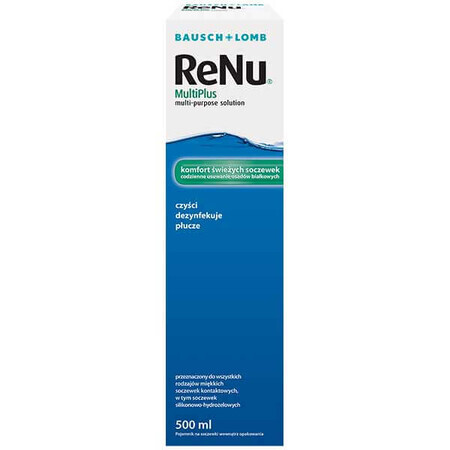 ReNu MultiPlus, solución para lentillas, 500 ml