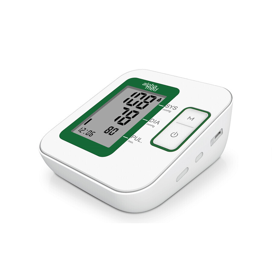 Alphamed Alpha One B07 Electronic Upper Arm Blood Pressure Monitor with 22-40cm Cuff