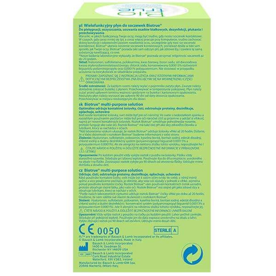 Biotrue, solution for lenses, 100 ml