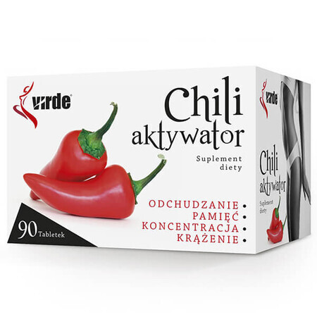 Virde Chili Activator, 90 compresse