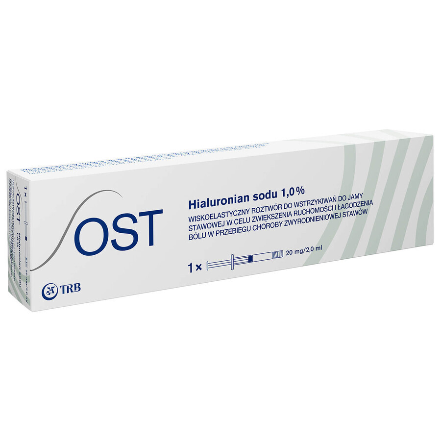 OST 20 mg/ 2 ml, oplossing voor injectie, 2 ml x 1 ampulspuit