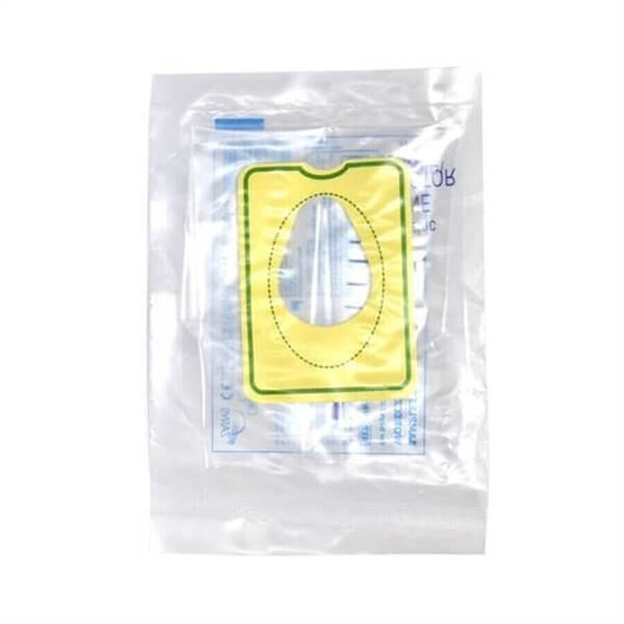 Bolsa de recogida de orina, para niños, sin esponja, 100 ml, 1 unidad