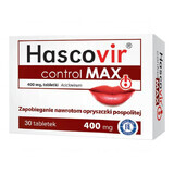 Hascovir control MAX 400 mg, 30 comprimidos