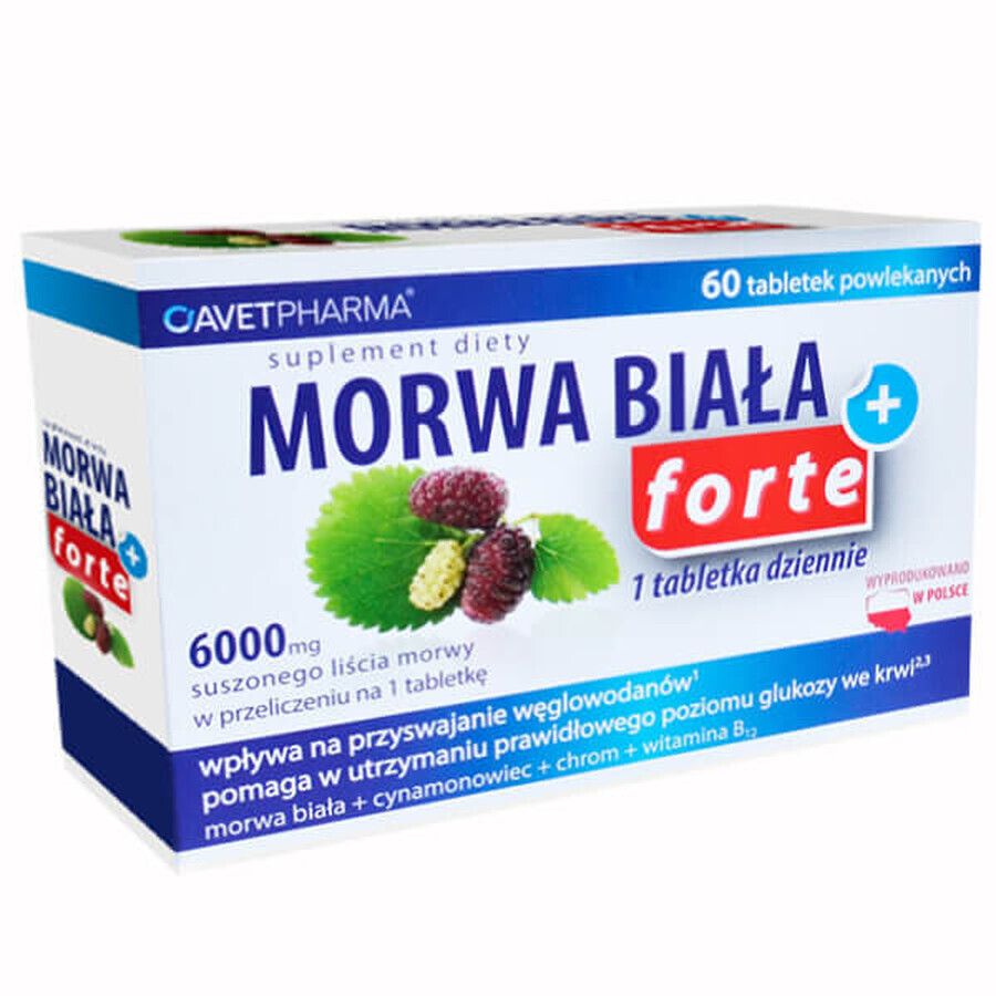 White Mulberry Plus Forte, 60 comprimidos recubiertos