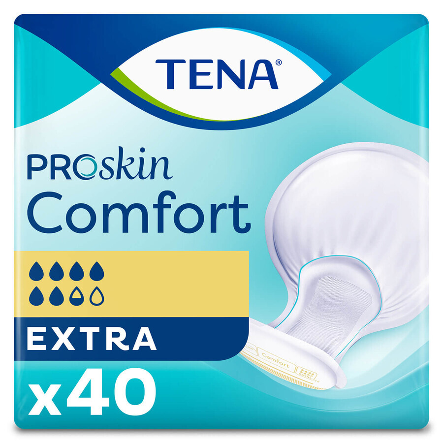 Tena Comfort ProSkin, pannolini anatomici, Extra, 40 pz.