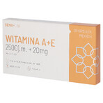 SEMA Lab Vitamina A+E 2500 UI + 20 mg, 30 cápsulas blandas