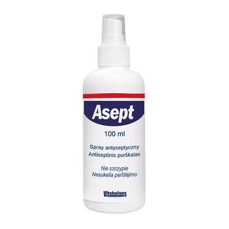 Asept Spray, desinfectante para la piel, 100 ml