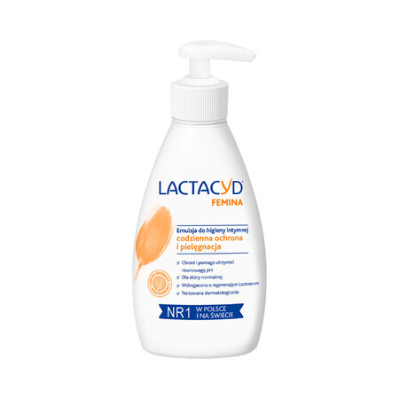 Lactacyd Femina, intimate hygiene lotion with pump, 200 ml