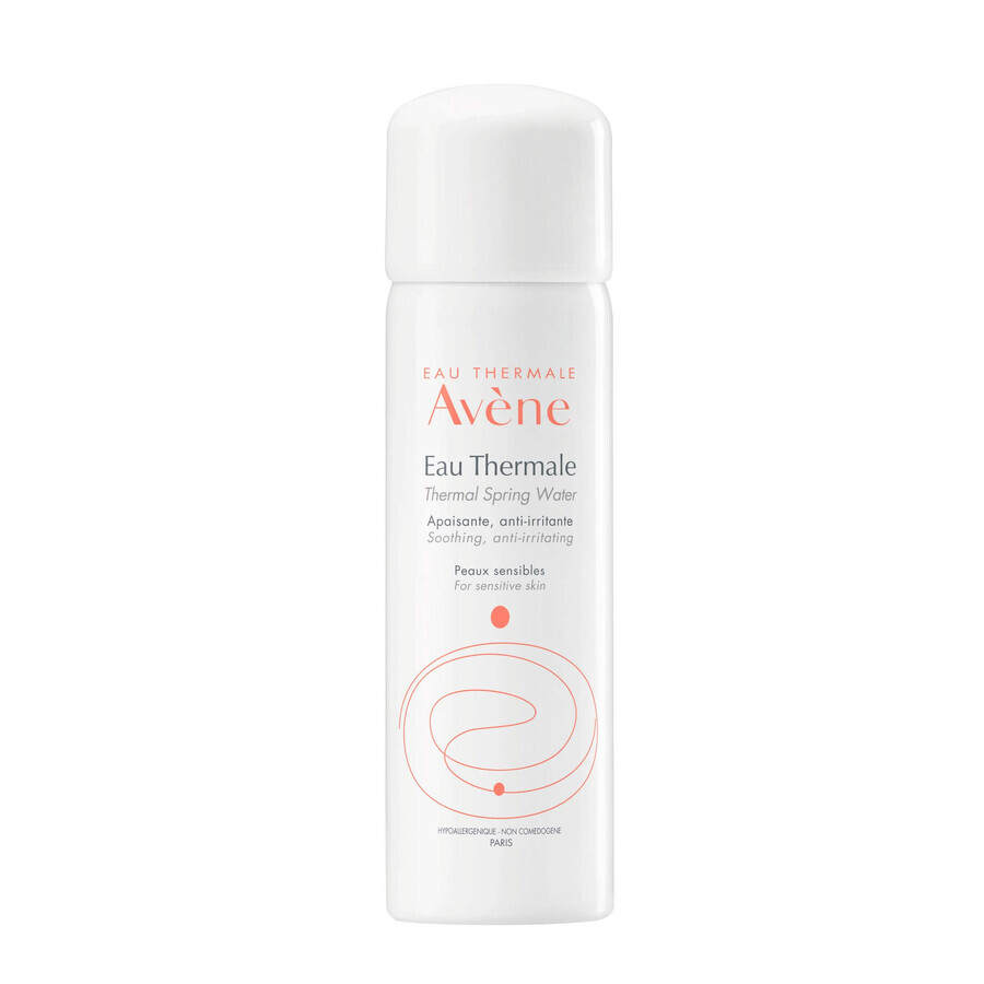 Avene, Agua termal para la cara y el cuerpo, 50 ml