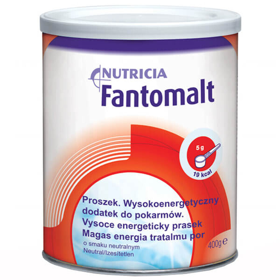 Fantomalt, integratore alimentare ad alta energia, 400 g