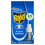 Raid, insecticida repelente de mosquitos, repuesto, 27 ml