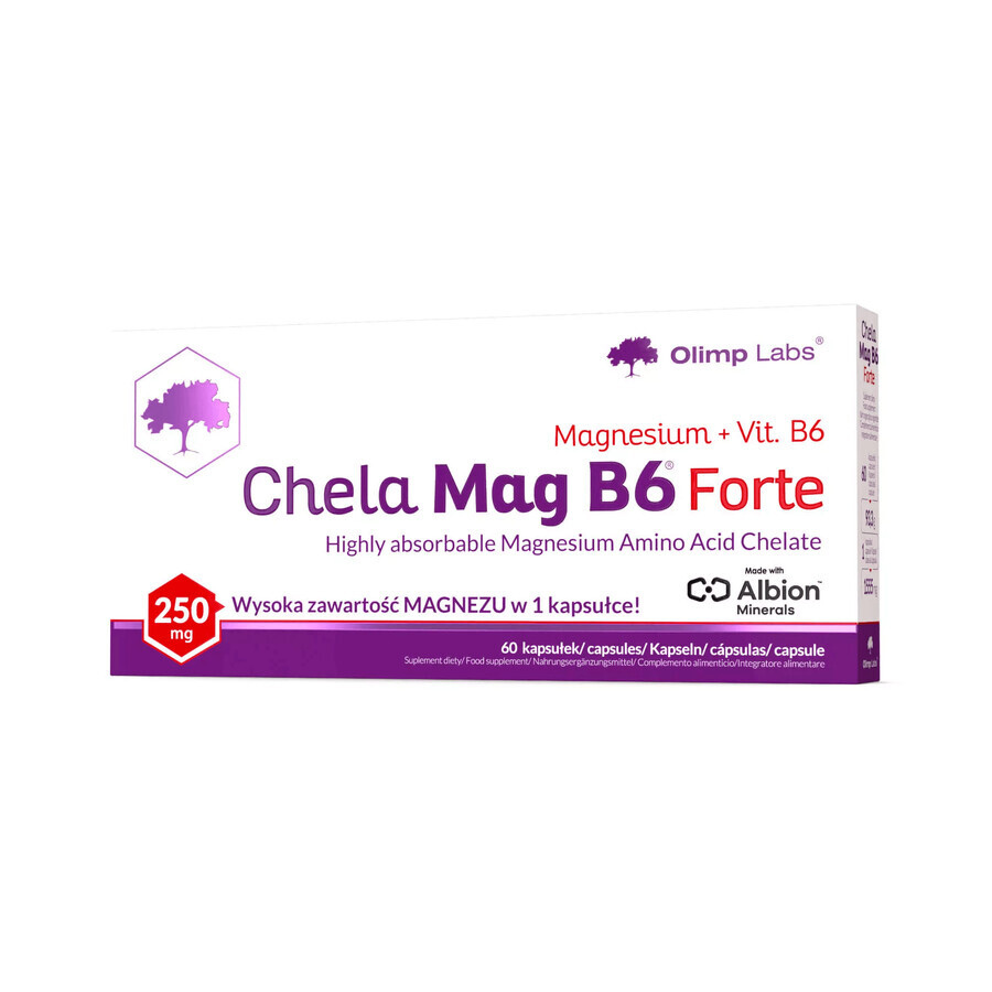 Olimp Chela-Mag B6 Forte, 60 cápsulas