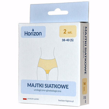 Horizon, mesh panties, urological-gynecological, size 38-40, 2 pieces