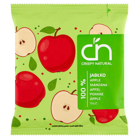 Crispy Natural Crunch Apple, chipsuri uscate cu mere, 18 g