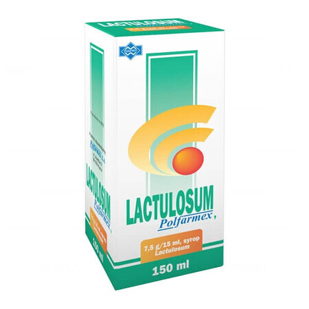 Lactulosum 7,5 g/ 15 ml, sirop, 150 ml