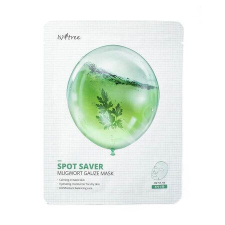 Masca Mugwort Gauze Spot Saver, 23 grame, Isntree