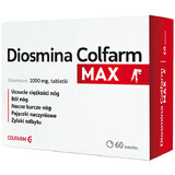 Diosmina Colfarm Max 1000 mg, 60 comprimidos