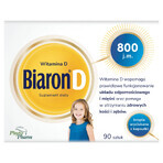 Biaron D, vitamin D 800 IU, 90 twist-off capsules