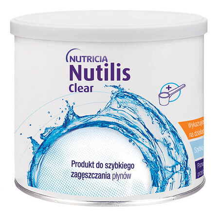 Nutilis Clear, preparación para espesar rápidamente líquidos, 175 g