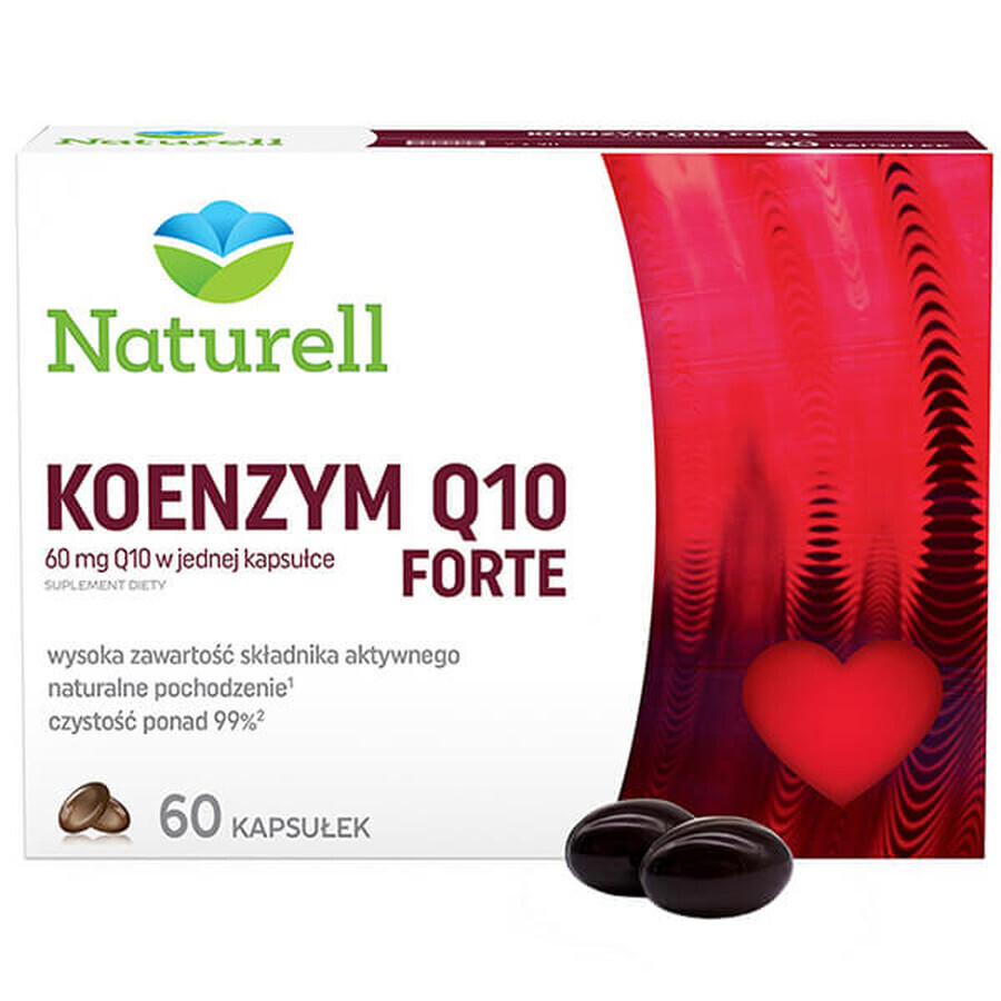 Naturell Co-enzym Q10 Forte, 60 capsules