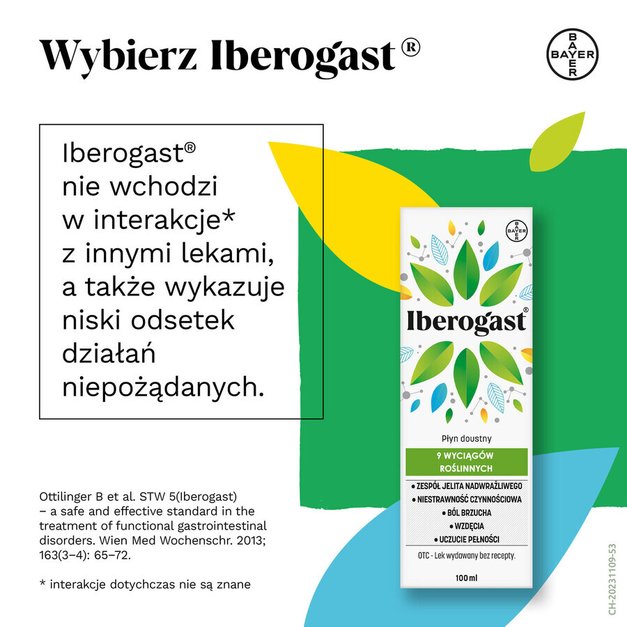 Iberogast, líquido oral, 100 ml