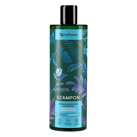 Vis Plantis Herbal Vital Care, champú para cabello seco y sin brillo, 400 ml