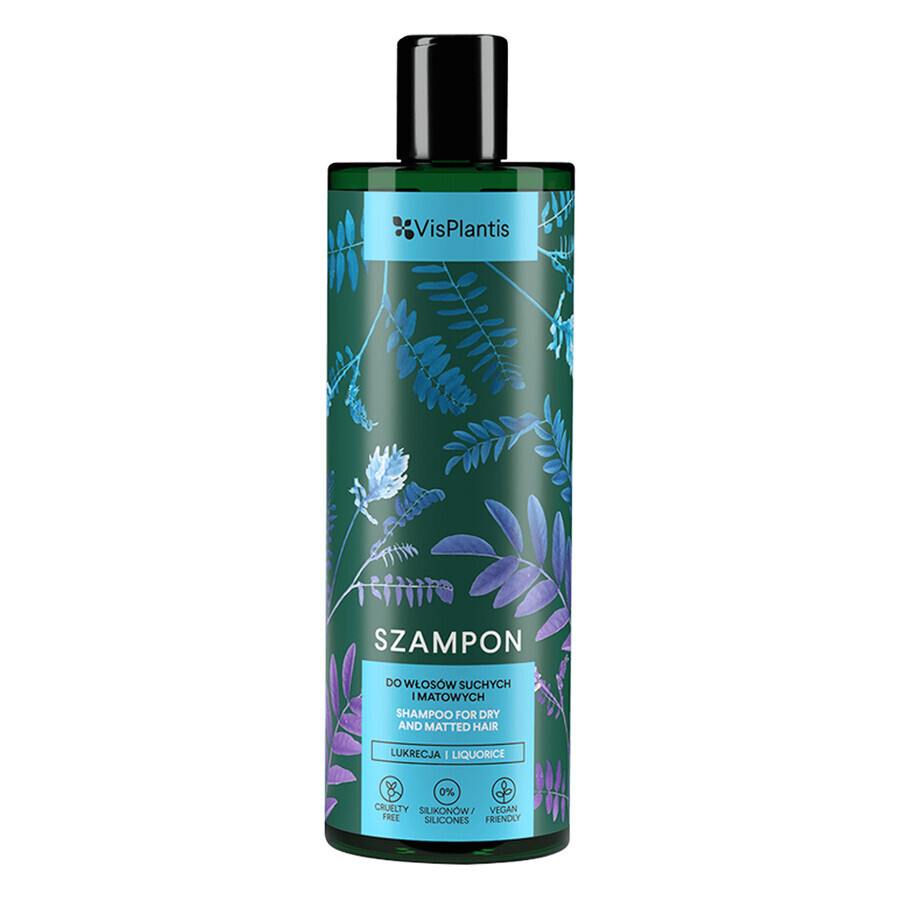 Vis Plantis Herbal Vital Care, champú para cabello seco y sin brillo, 400 ml