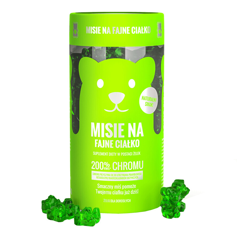 Noble Health Misie Na Fajne Ciałko, gelatinas, 300 g