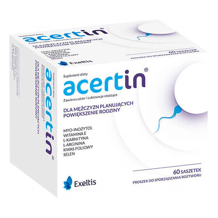 Acertin, 3,5 g x 60 sobres