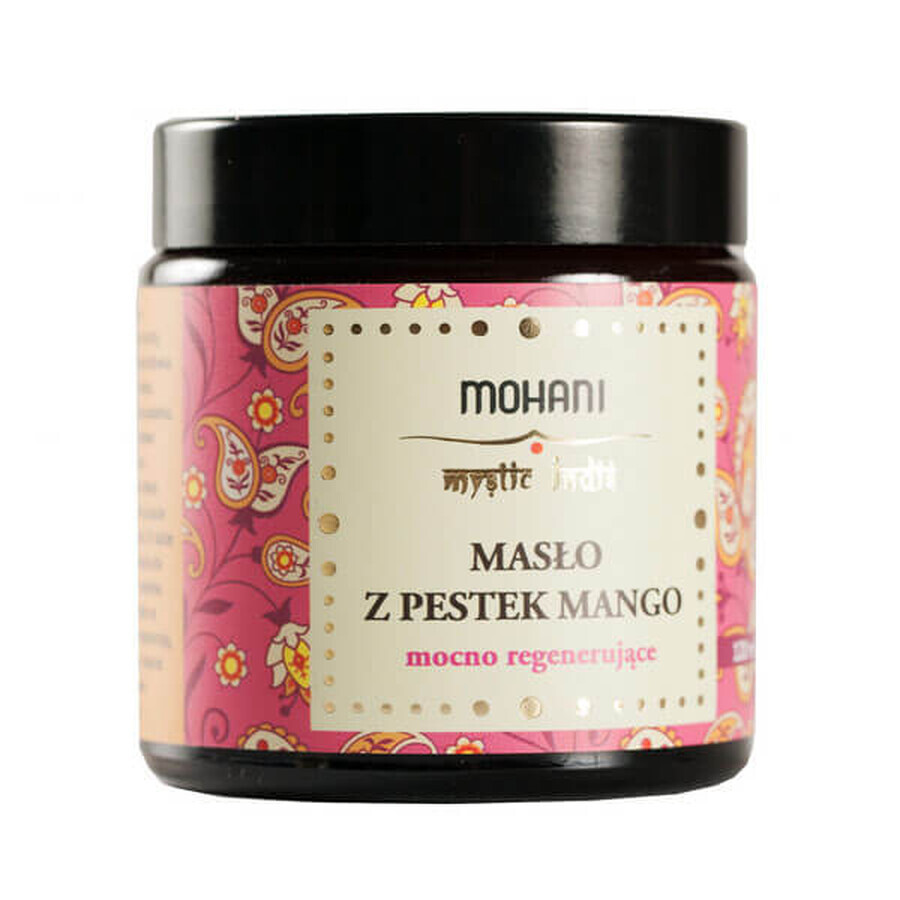 Mohani Mystic India, manteca de semillas de mango, fuertemente regeneradora, 100 g