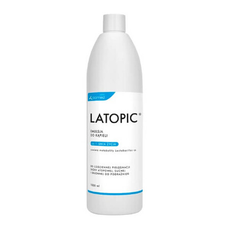 Latopic, emulsión de baño desde el primer día de vida, 1000 ml