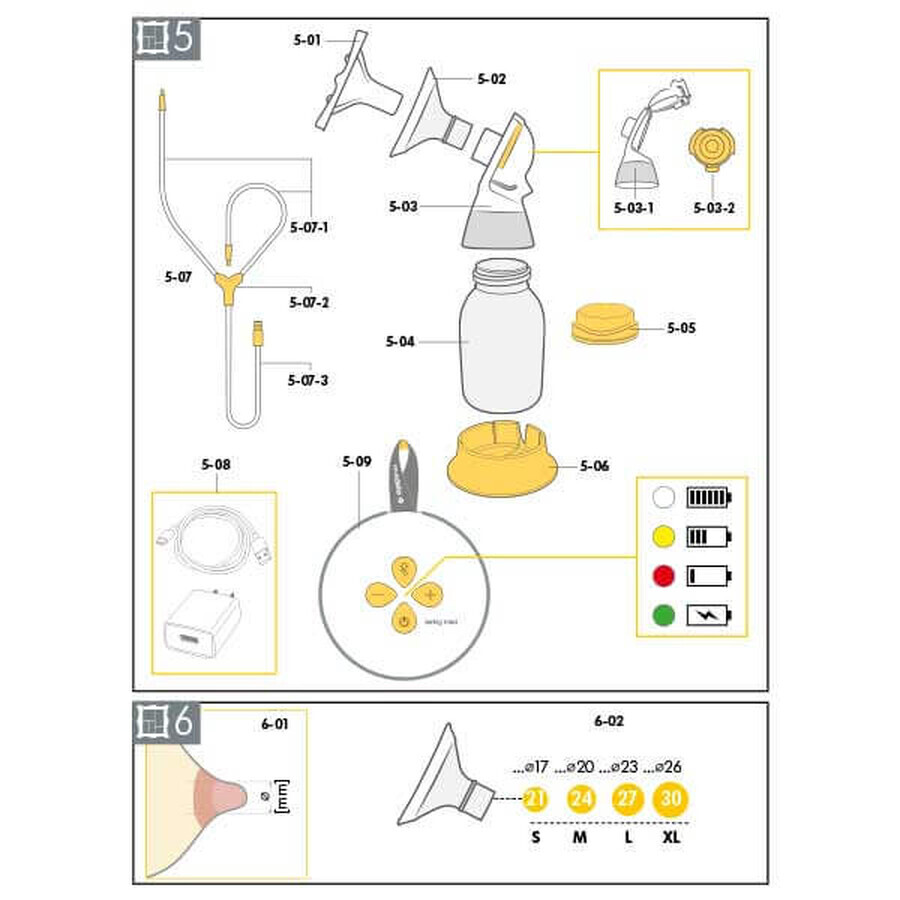 Medela Swing Maxi, sacaleches eléctrico para dos pechos, bifásico, 1 ud.